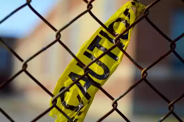 Free download caution do not enter fence free picture to be edited with GIMP free online image editor