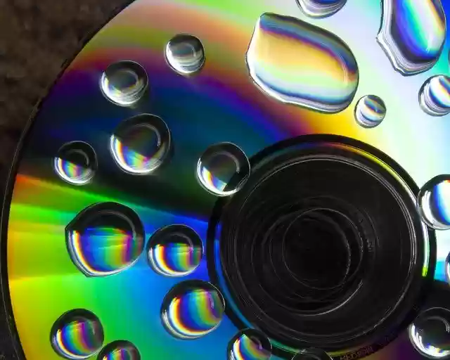 Free download cd music rainbow water splash free picture to be edited with GIMP free online image editor