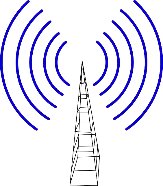 Free download Cell Tower Transmitter Waves - Free vector graphic on Pixabay free illustration to be edited with GIMP free online image editor