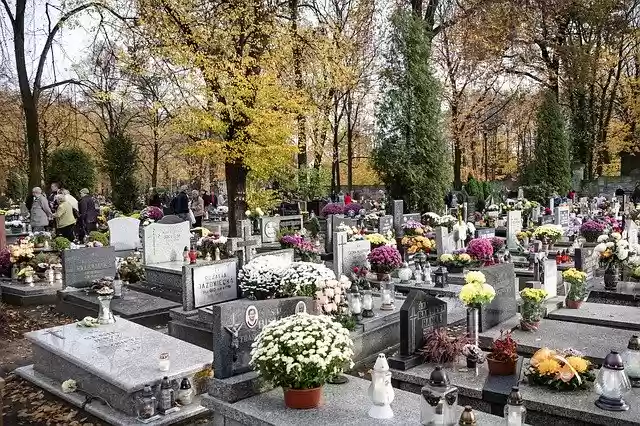 Free download Cemetery Graves All Saints  Day -  free photo or picture to be edited with GIMP online image editor