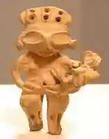 Free download Ceramic Mother and Child Figure free photo or picture to be edited with GIMP online image editor
