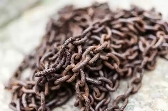 Free download Chains Iron Forged -  free photo or picture to be edited with GIMP online image editor
