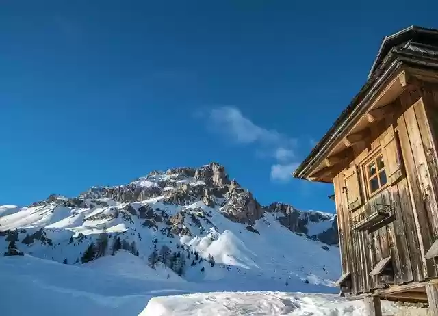 Free download Chalet Trentino Alto Adige free photo template to be edited with GIMP online image editor