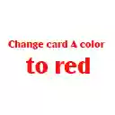 Change card A color to red  screen for extension Chrome web store in OffiDocs Chromium
