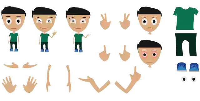 Free download Character Boy Smiling -  free illustration to be edited with GIMP free online image editor