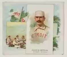 Free download Charles H. Getzien, Pitcher, Detroit, from Worlds Champions, Second Series (N43) for Allen & Ginter Cigarettes free photo or picture to be edited with GIMP online image editor