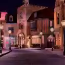 Charming European Street at Night  screen for extension Chrome web store in OffiDocs Chromium