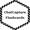 Chat Capture Flashcards  screen for extension Chrome web store in OffiDocs Chromium