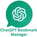 ChatGPT Bookmark Manager  screen for extension Chrome web store in OffiDocs Chromium