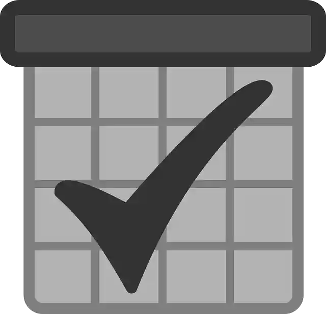 Free download Check Action Calendar - Free vector graphic on Pixabay free illustration to be edited with GIMP free online image editor