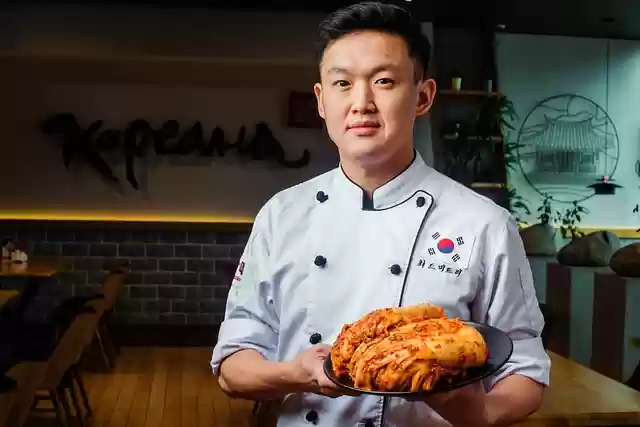 Free download chef cook baker korea food free picture to be edited with GIMP free online image editor