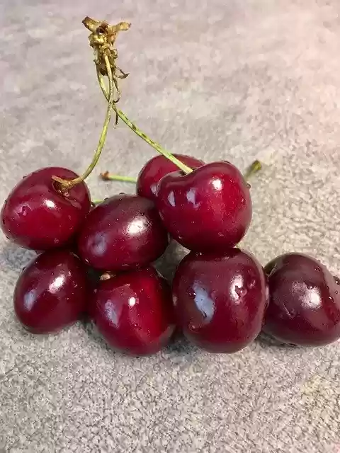 Free download Cherry Nature Food Fresh -  free photo or picture to be edited with GIMP online image editor