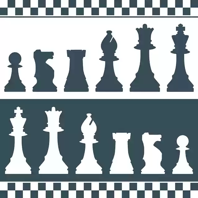 Free download Chess Parts Silhouettes - Free vector graphic on Pixabay free illustration to be edited with GIMP free online image editor