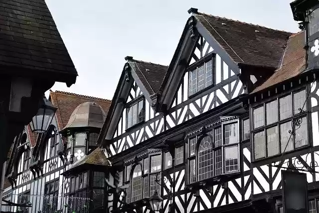 Kostenloser Download Chester Historic Eaves - kostenloses Foto oder Bild zur Bearbeitung mit GIMP Online-Bildbearbeitung