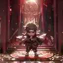 Chibi Itachi Uchiha Temple Flame Live Wallpaper  screen for extension Chrome web store in OffiDocs Chromium