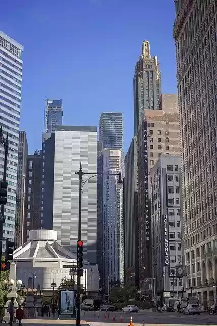 Free download Chicago Downtown Buildings -  free free photo or picture to be edited with GIMP online image editor