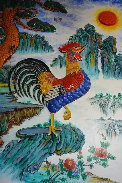 Free download Chicken Cockerel Rooster -  free illustration to be edited with GIMP free online image editor