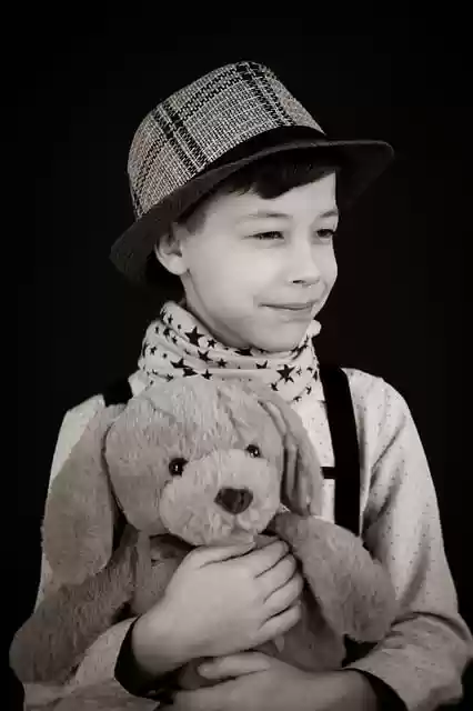 Free download child boy portrait monochrome free picture to be edited with GIMP free online image editor