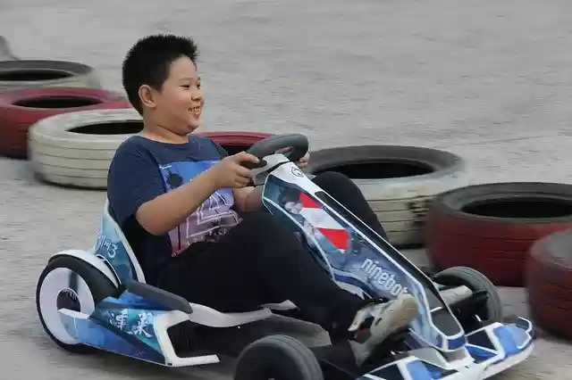 Free download Child Kart Happy -  free photo or picture to be edited with GIMP online image editor