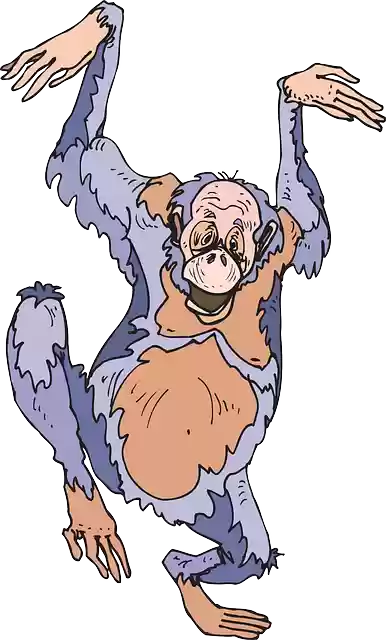 Free download Chimp Crazy Funny - Free vector graphic on Pixabay free illustration to be edited with GIMP free online image editor