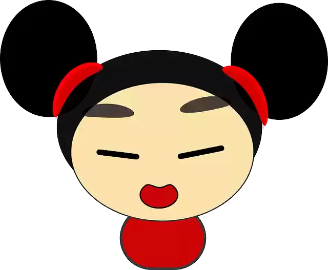 Free download China Girl Smile - Free vector graphic on Pixabay free illustration to be edited with GIMP free online image editor