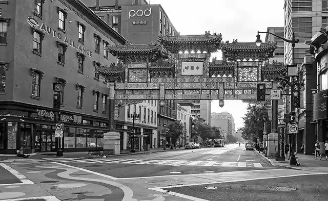 Free download Chinatown District Columbia -  free photo or picture to be edited with GIMP online image editor