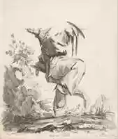 Free download Chinese Dancer, from Livre de Chinois (Book of Chinoiserie) free photo or picture to be edited with GIMP online image editor