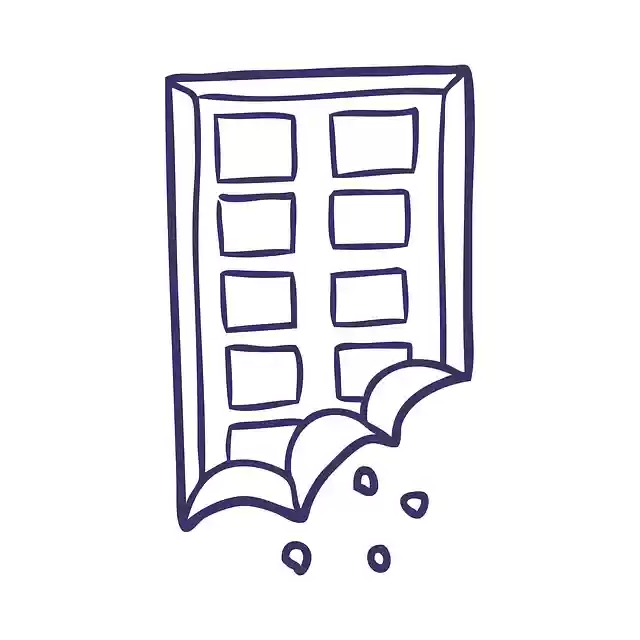 Free download Chocolate Piece Sweets -  free illustration to be edited with GIMP free online image editor