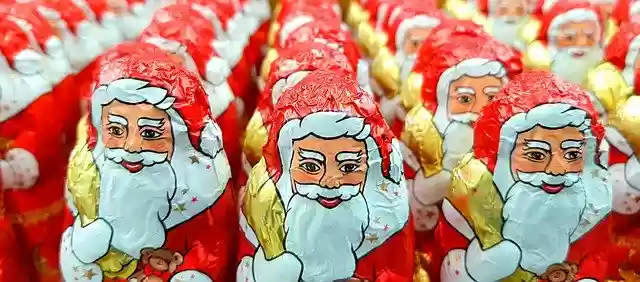 Free download Chocolate Santa Claus Christmas -  free free photo or picture to be edited with GIMP online image editor