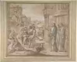 Free download Christ Healing a Possessed Man free photo or picture to be edited with GIMP online image editor