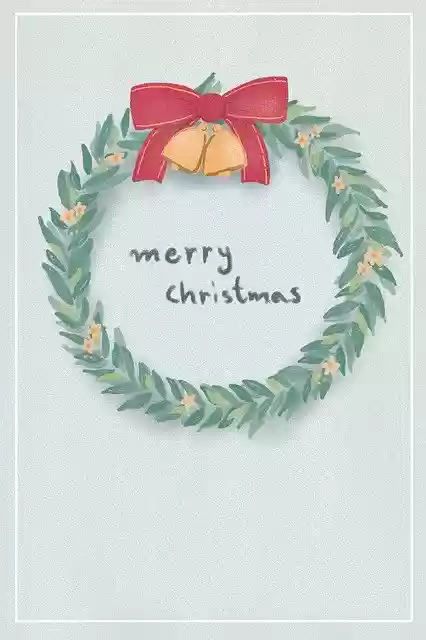 Free download Christmas Bell Red -  free illustration to be edited with GIMP online image editor