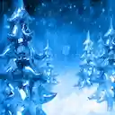 Christmas Blue Velvet  screen for extension Chrome web store in OffiDocs Chromium