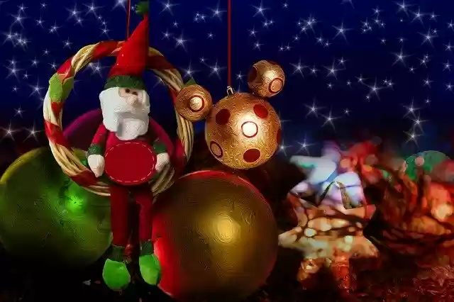 Free download Christmas Card Decoration -  free illustration to be edited with GIMP online image editor