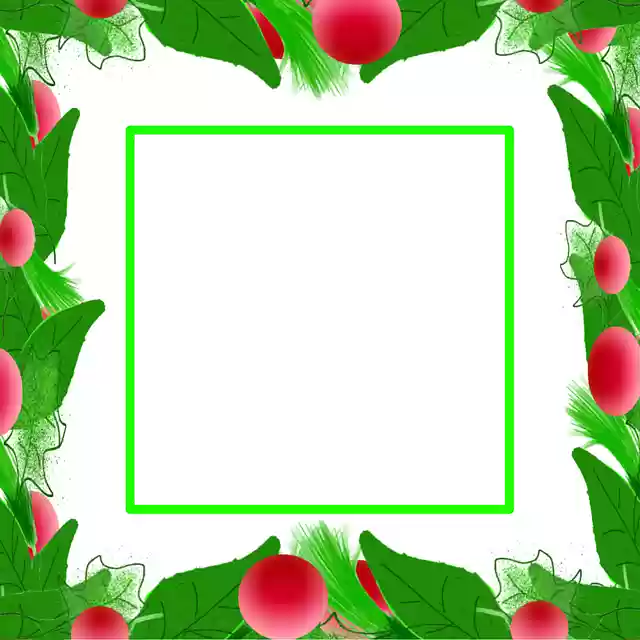 Free download Christmas Frame Background -  free illustration to be edited with GIMP free online image editor