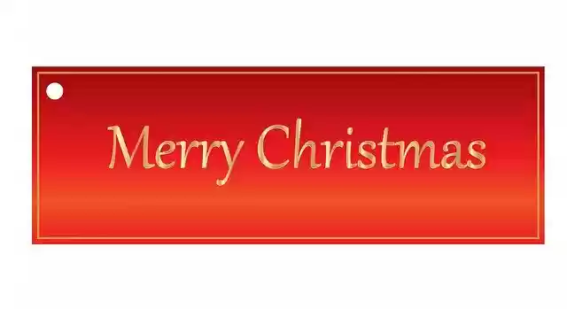 Free download Christmas Gift Tag -  free illustration to be edited with GIMP free online image editor