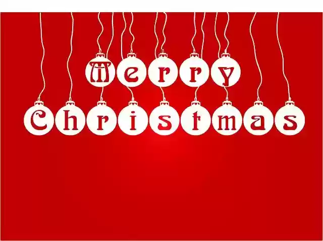 Free download Christmas Greeting Merry -  free illustration to be edited with GIMP free online image editor