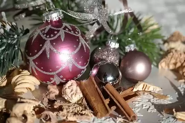 Free download Christmas Pink Balls -  free photo or picture to be edited with GIMP online image editor