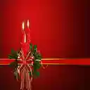 Christmas Red Candle  screen for extension Chrome web store in OffiDocs Chromium