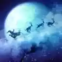 Christmas Santa Claus Reindeer Live Wallpaper  screen for extension Chrome web store in OffiDocs Chromium
