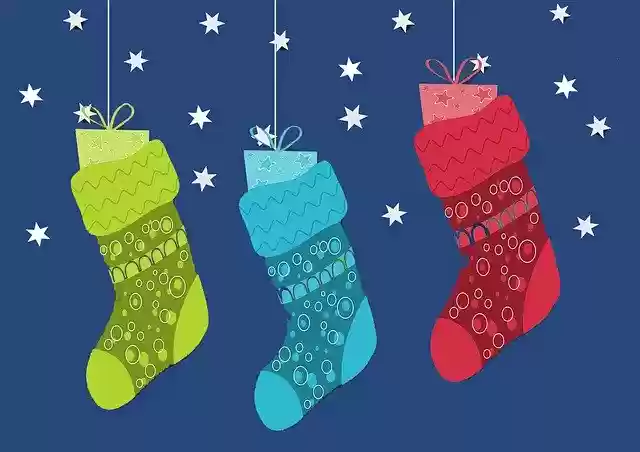 Free download Christmas Socks Gifts -  free illustration to be edited with GIMP free online image editor