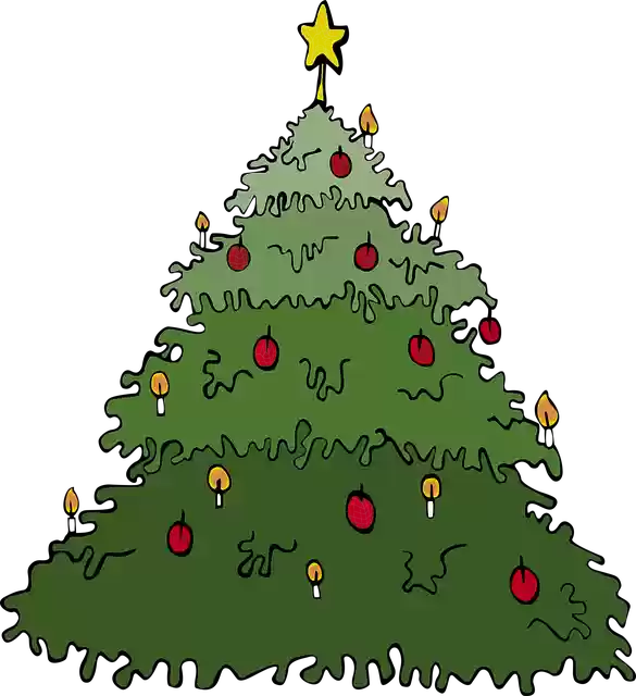 Free download Christmas Tree December - Free vector graphic on Pixabay free illustration to be edited with GIMP free online image editor