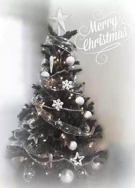 Free download Christmas Tree Wishes -  free illustration to be edited with GIMP free online image editor