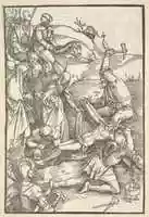 Free download Christ Nailed to the Cross from Ulrich Pinder, Speculum Passionis Domini Nostri Ihesu Christi free photo or picture to be edited with GIMP online image editor