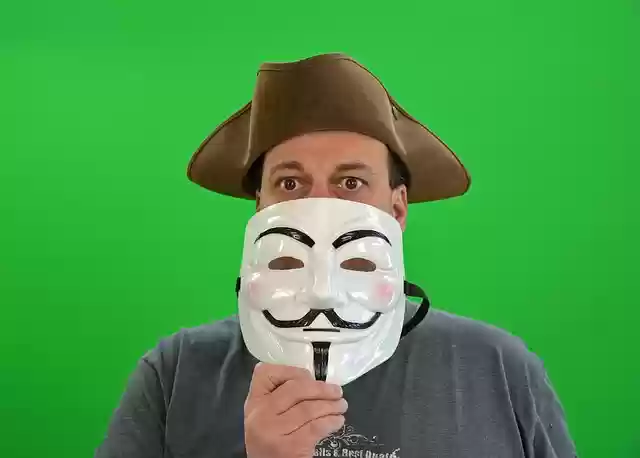 Free download chroma key greenbox anonymous free picture to be edited with GIMP free online image editor