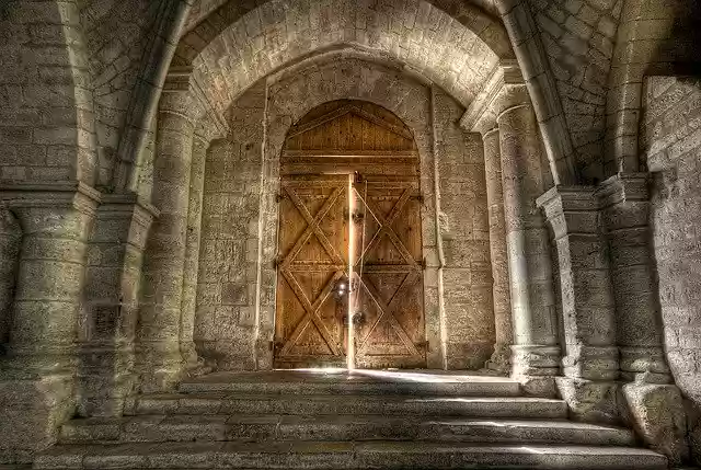Free download Church Door Interior -  free photo or picture to be edited with GIMP online image editor