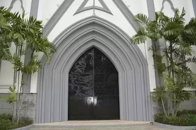 Free download Church Doors Old -  free photo or picture to be edited with GIMP online image editor