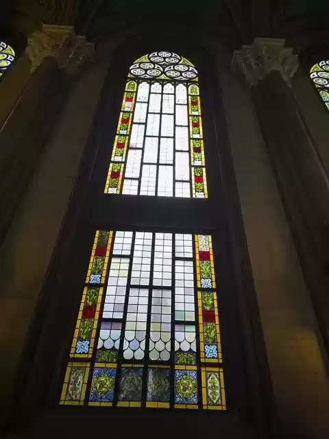 Free download Church Glass Stained -  free photo or picture to be edited with GIMP online image editor