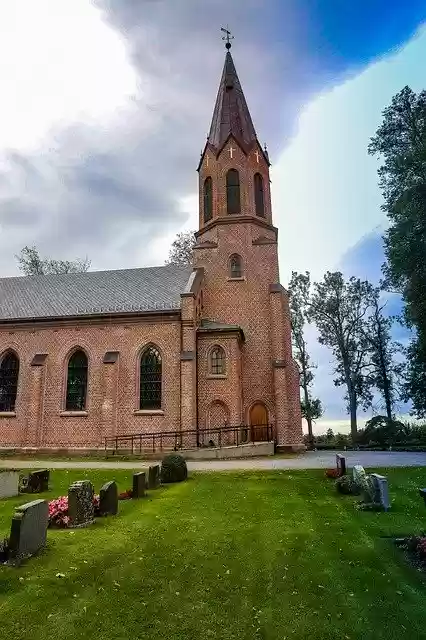 Free download Church Graveyard Cemetery -  free photo or picture to be edited with GIMP online image editor