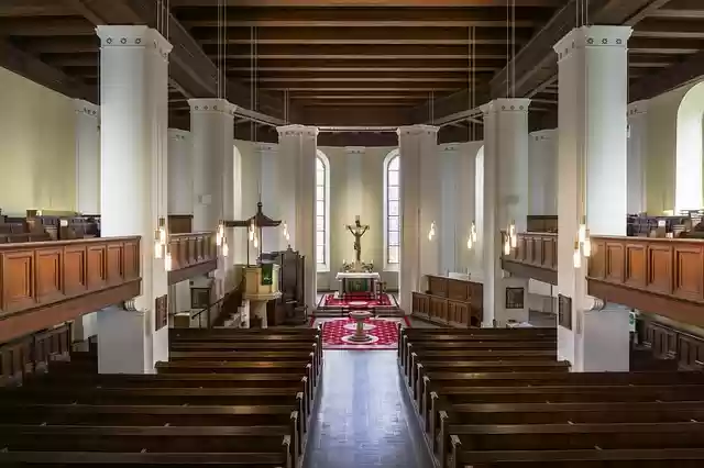 Free download Church Inside Architecture free photo template to be edited with GIMP online image editor