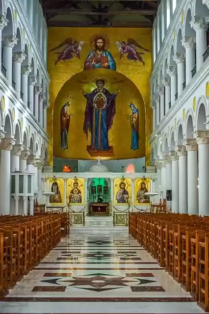 Free download Church Interior Architecture -  free photo or picture to be edited with GIMP online image editor